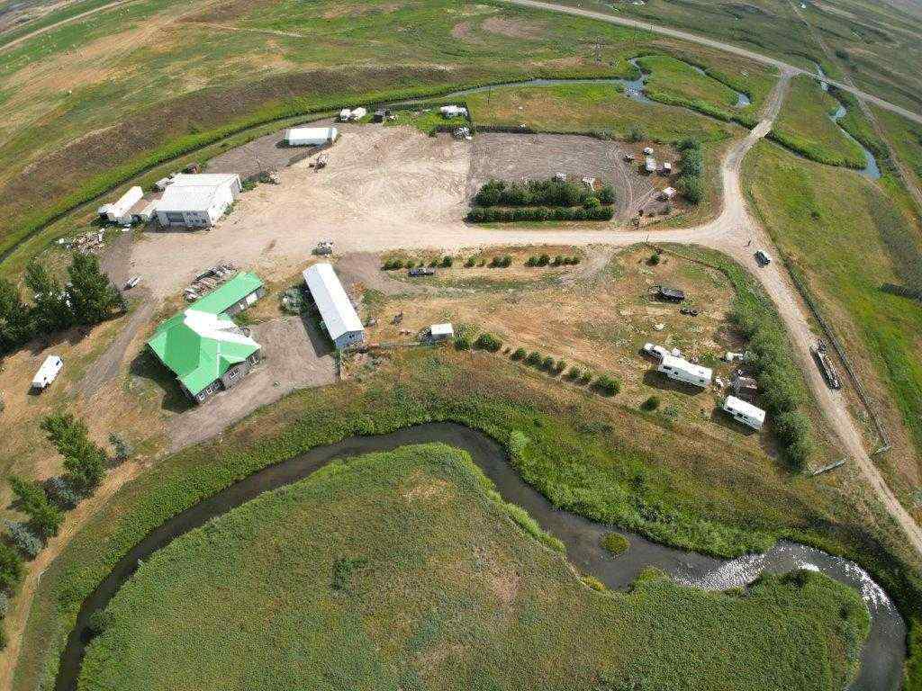 MLS® A2131367 - 253058 Highway 817   in NONE Rural Wheatland County, Agri-Business