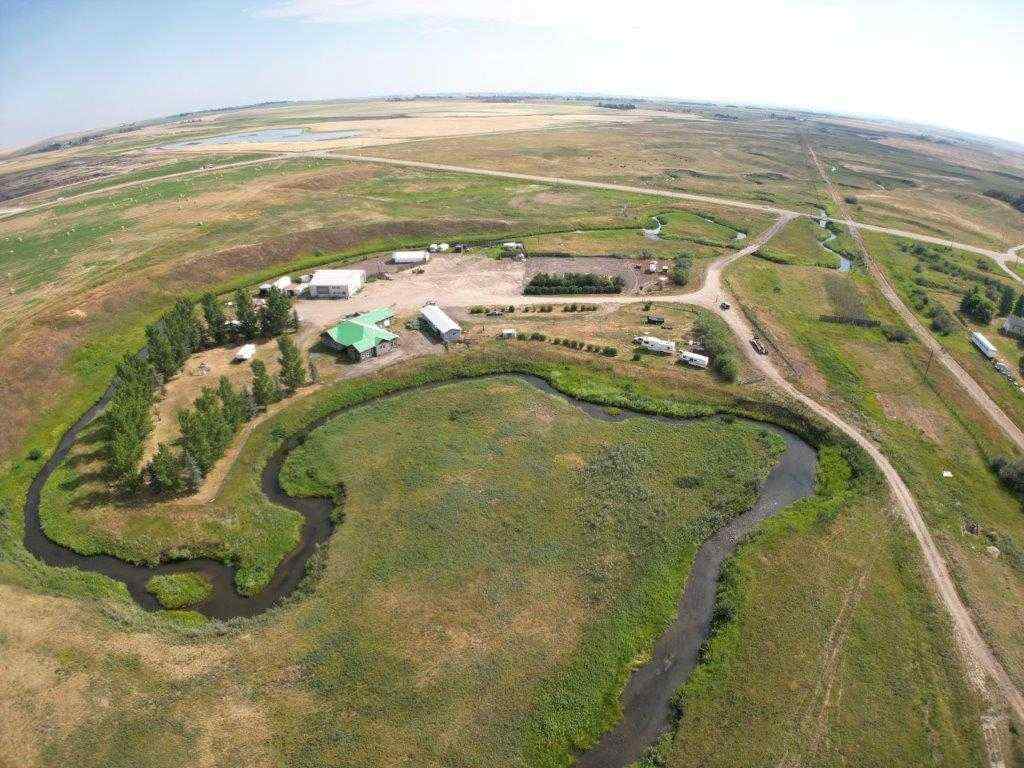 MLS® A2131367 - 253058 Highway 817   in NONE Rural Wheatland County, Agri-Business