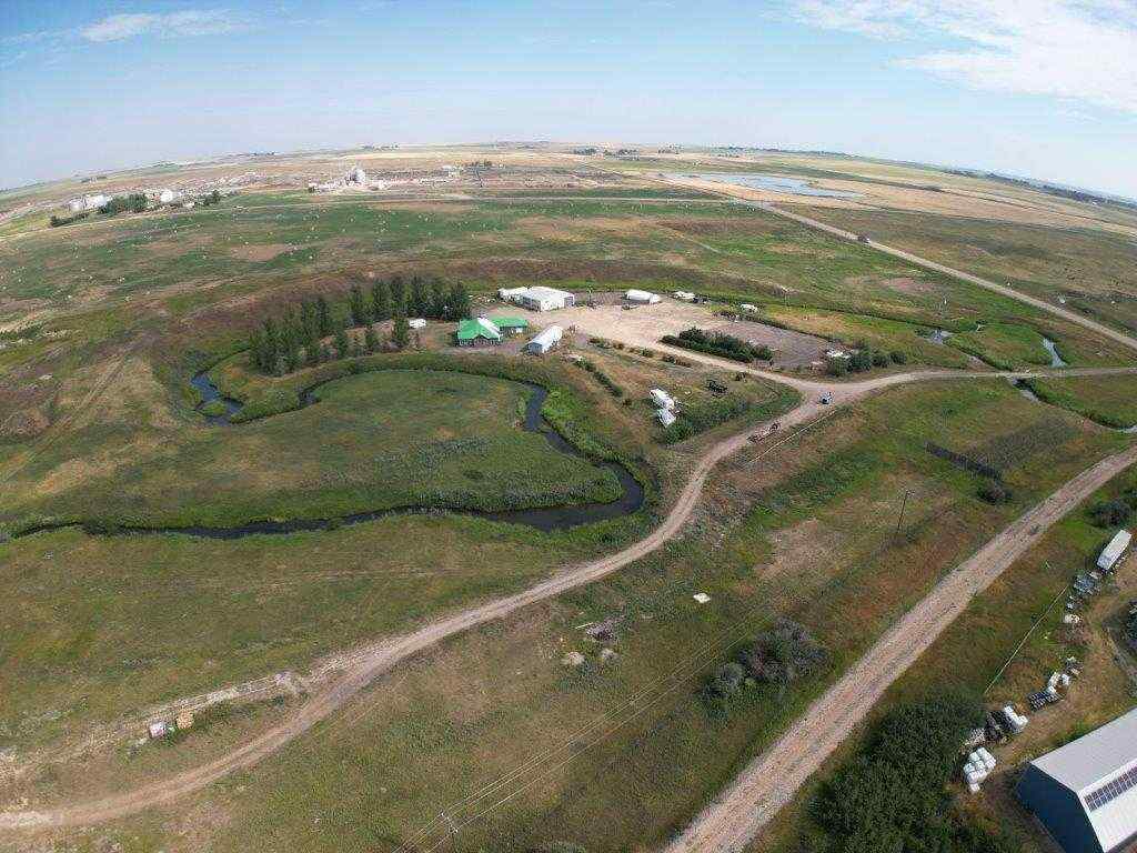 MLS® A2131367 - 253058 Highway 817   in NONE Rural Wheatland County, Agri-Business