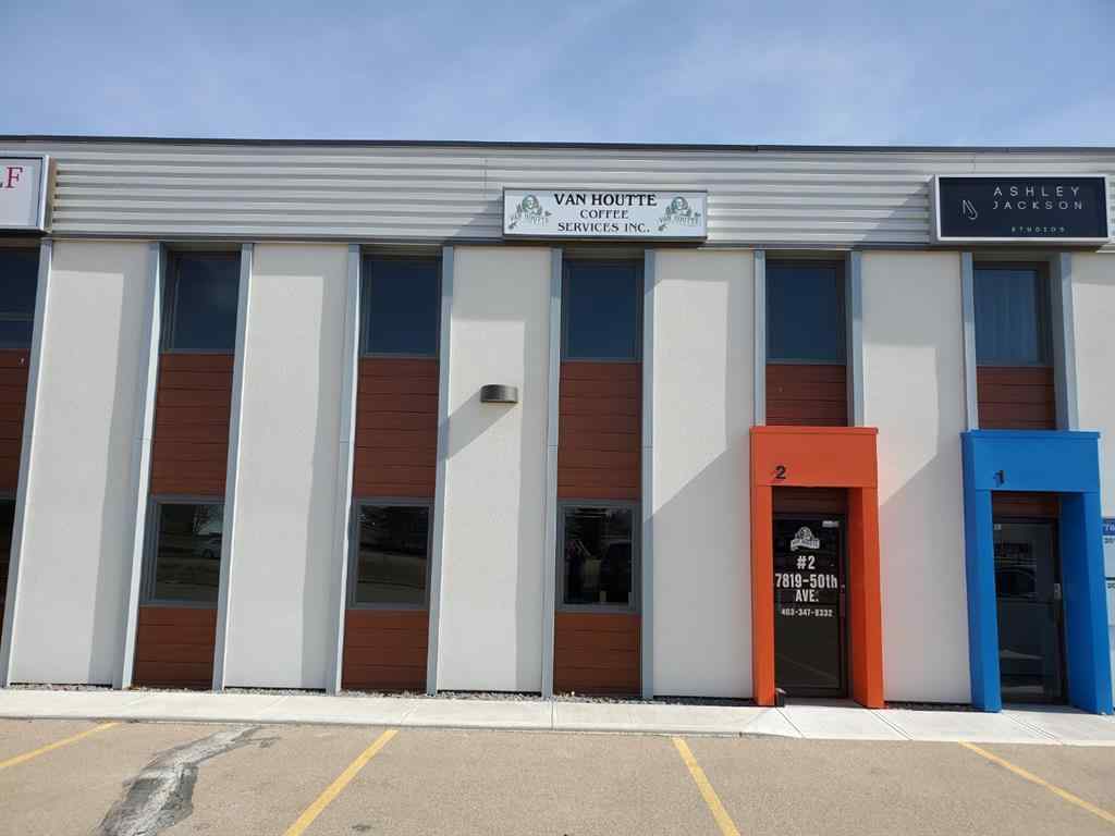 MLS® A2131914 - Unit #2 7819 50 Avenue  in Northlands Industrial Park Red Deer, Commercial