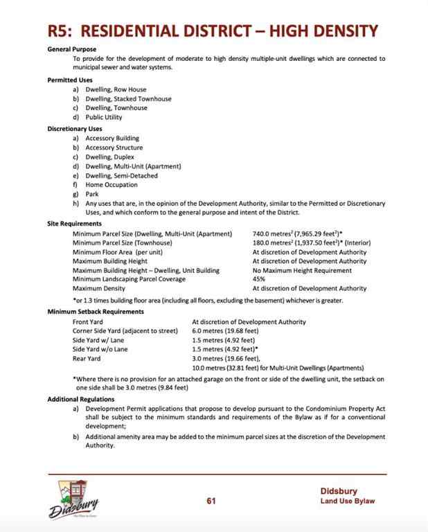 MLS® A2133455 - 500 Shantz Drive   in NONE Didsbury, Land