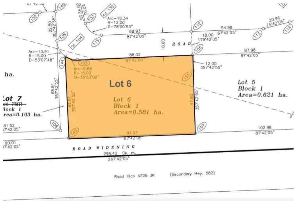 MLS® A2133456 - 600 Shantz Drive   in NONE Didsbury, Land
