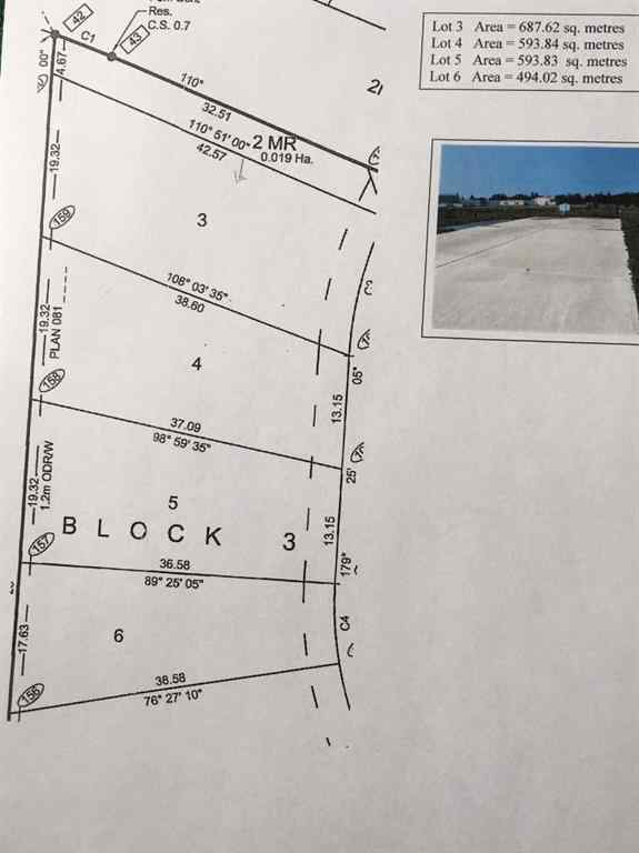 MLS® A2134244 - 1 Cherry Lane  in NONE Three Hills, Land