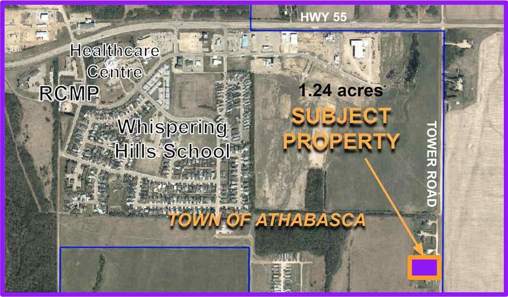 MLS® A2137324 - Lot 4 Tower Road  in Athabasca Town Athabasca, Land