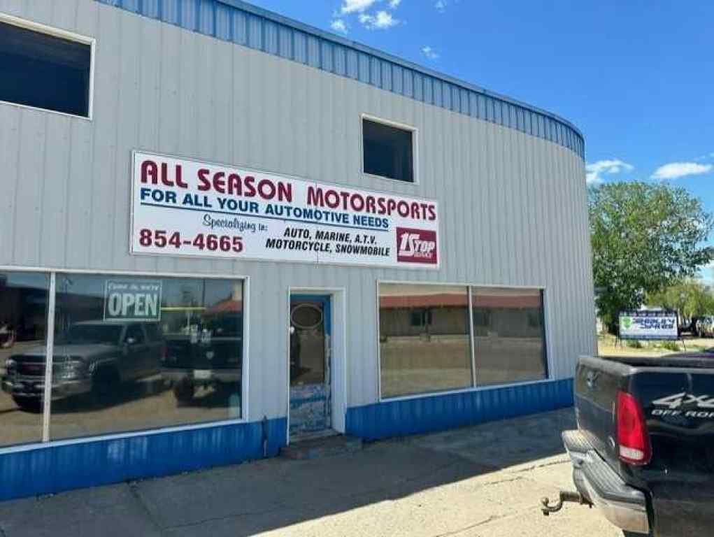 MLS® A2138034 - 301 2 Avenue W in Hanna Hanna, Commercial
