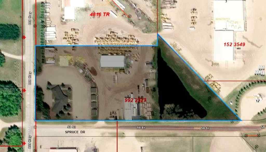 MLS® A2138557 - 4510 50 Street S in Sedgewick Sedgewick, Commercial