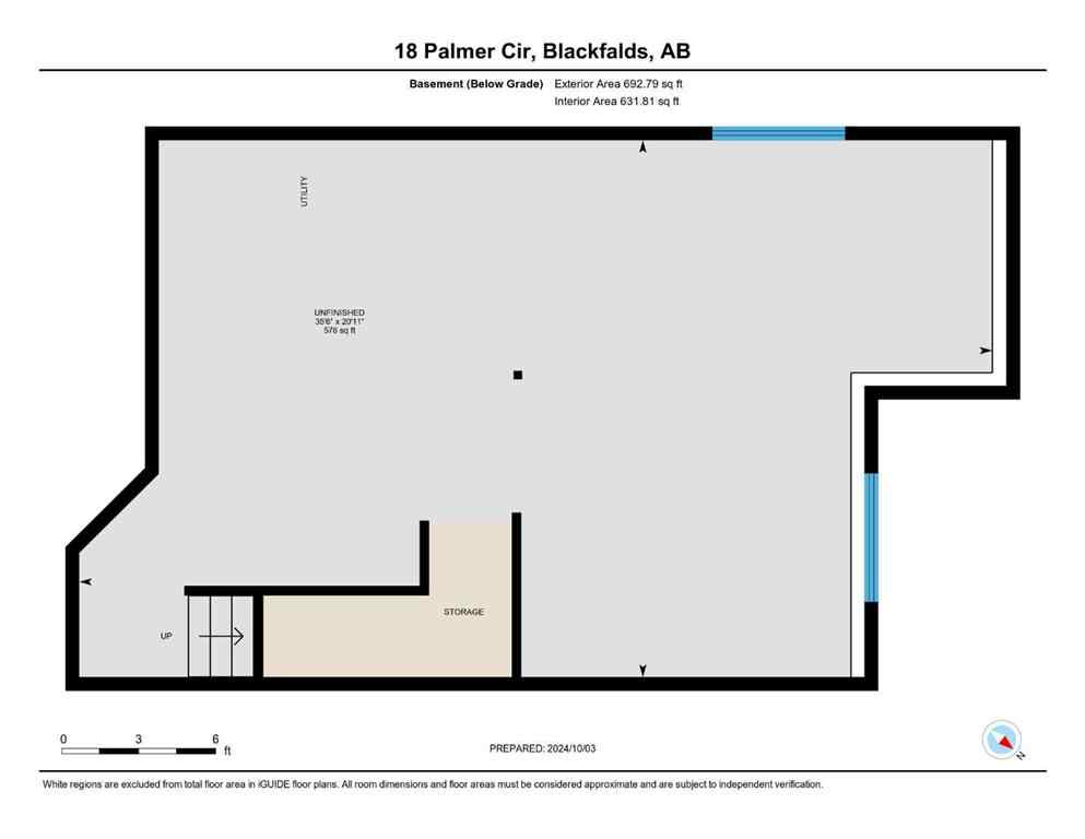 MLS® A2143466 - 18 Palmer Circle  in Panorama Estates Blackfalds, Residential