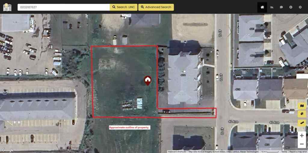 MLS® A2144743 - 4008 47 Street  in Drayton Valley Drayton Valley, Land
