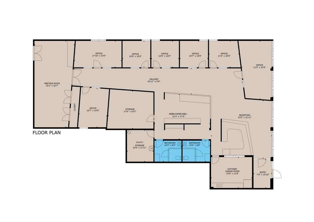 MLS® A2146178 - 5018 2nd St.  W in NONE Claresholm, Commercial