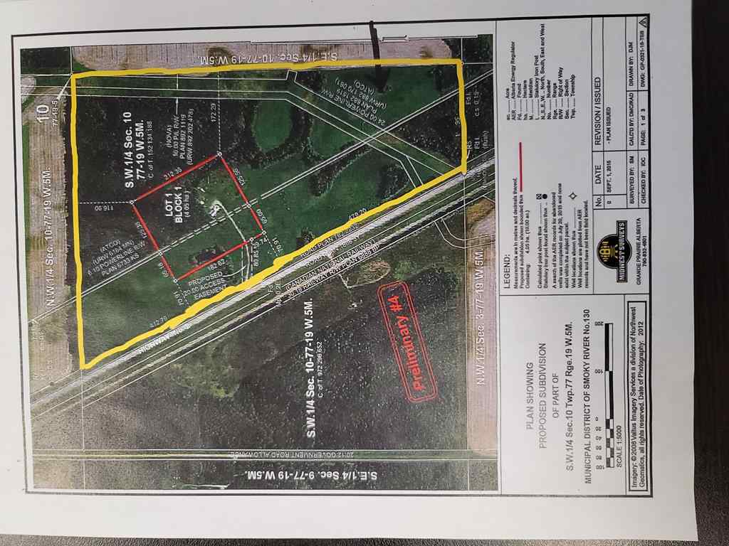 MLS® A2147924 - 2 n/a Highway  in NONE Rural Smoky River No. 130, M.D. of, Land