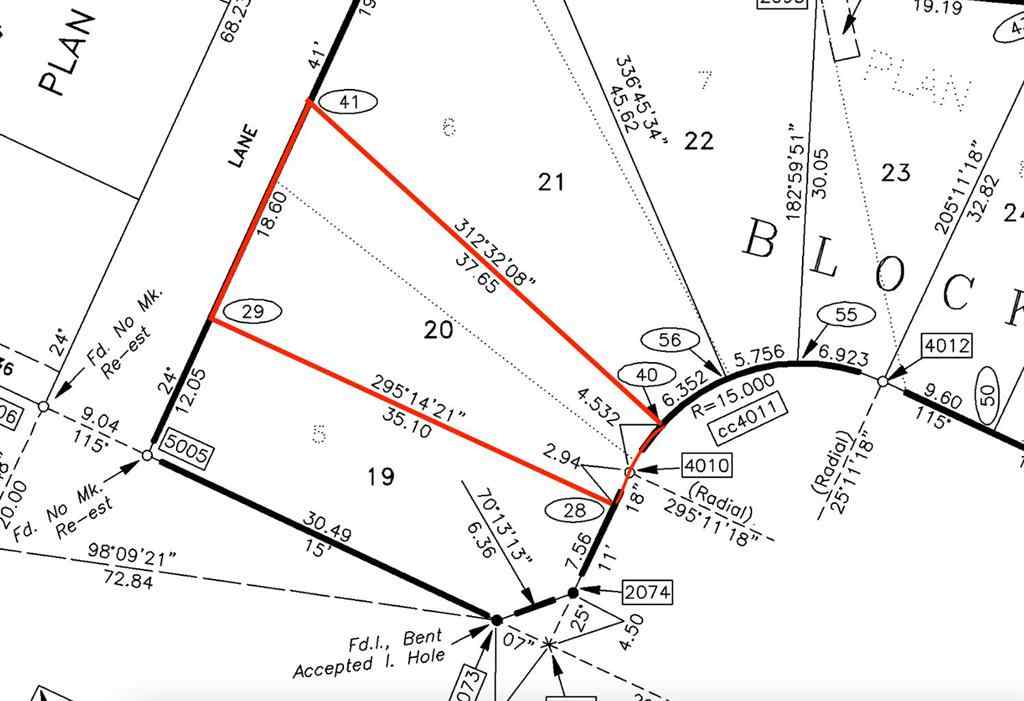 MLS® A2148886 - 104 10 Avenue SE in Bankview Drumheller, Land