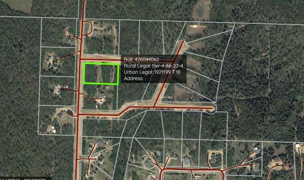 MLS® A2152337 - Unit ##18 660023 Range Road 224   in  Rural Athabasca County, Land