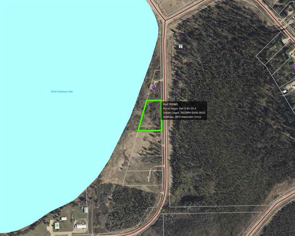 MLS® A2155624 - 2870 Neewatin Drive  in NONE Wabasca, Land