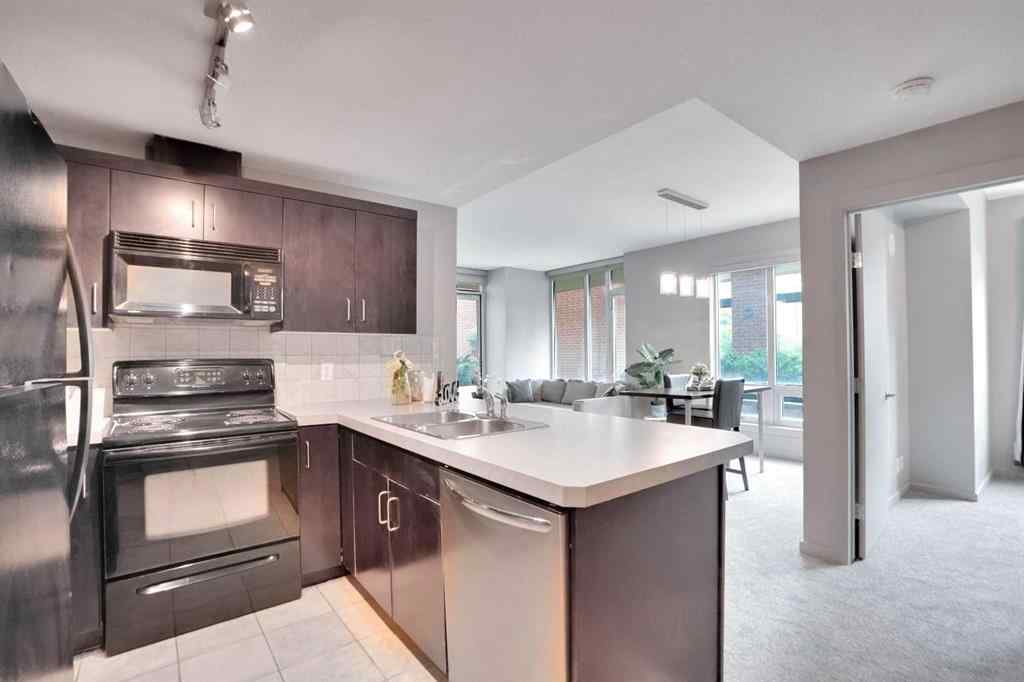 MLS® A2155653 - Unit #210 1410 1 Street SE in Beltline Calgary, Residential