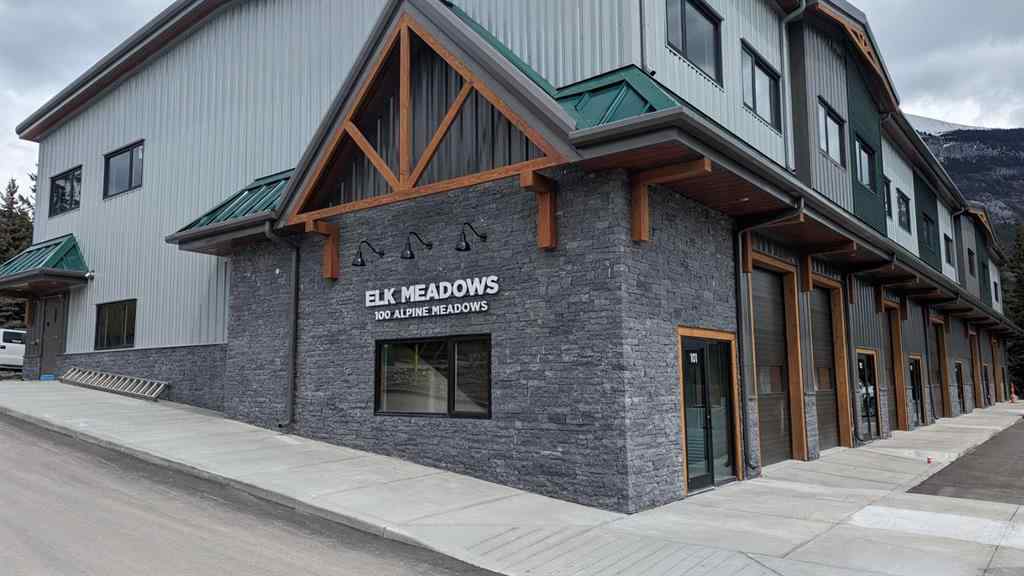 MLS® A2155909 - Unit #1204 100 Alpine Meadows  in Elk Run Canmore, Commercial