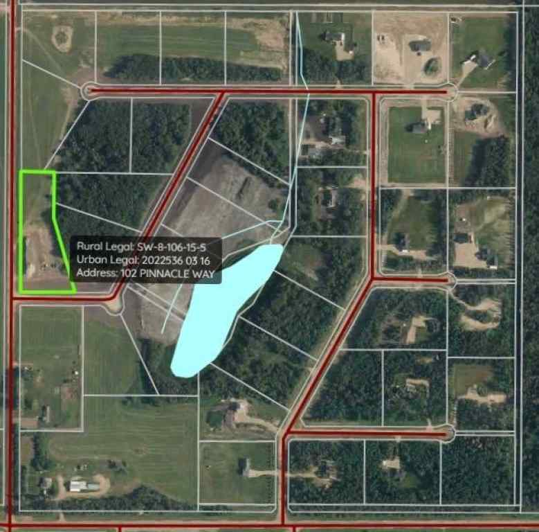 MLS® A2157133 - 102 Pinnacle Way   in NONE La Crete, Land