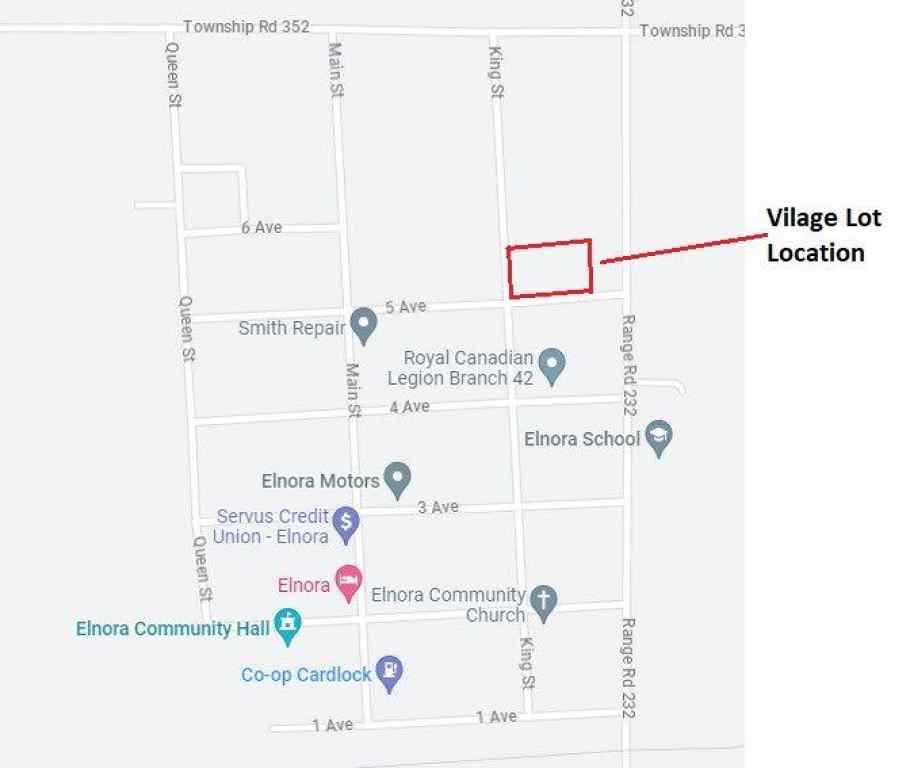 MLS® A2161795 - 602, 606, 610, 614, 618 5 Avenue  in NONE Elnora, Land