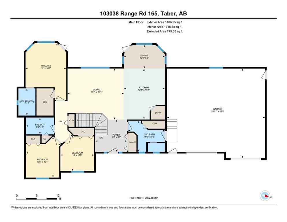 MLS® A2165255 - 103038 Rge Rd 165   in NONE Rural Taber, M.D. of, Residential