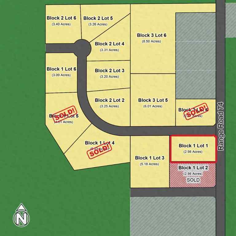 MLS® A2165329 - Unit #1 714066 Range Road 74   in NONE Rural Grande Prairie No. 1, County of, Land