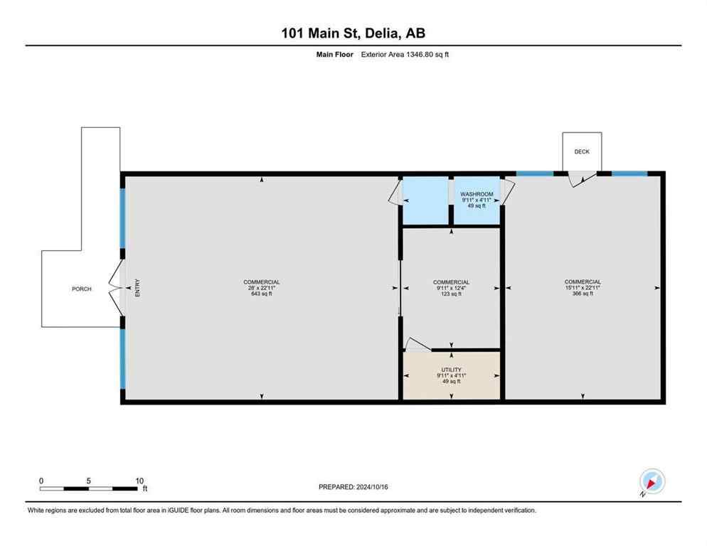 MLS® A2169642 - 101 Main Street  in NONE Delia, Commercial