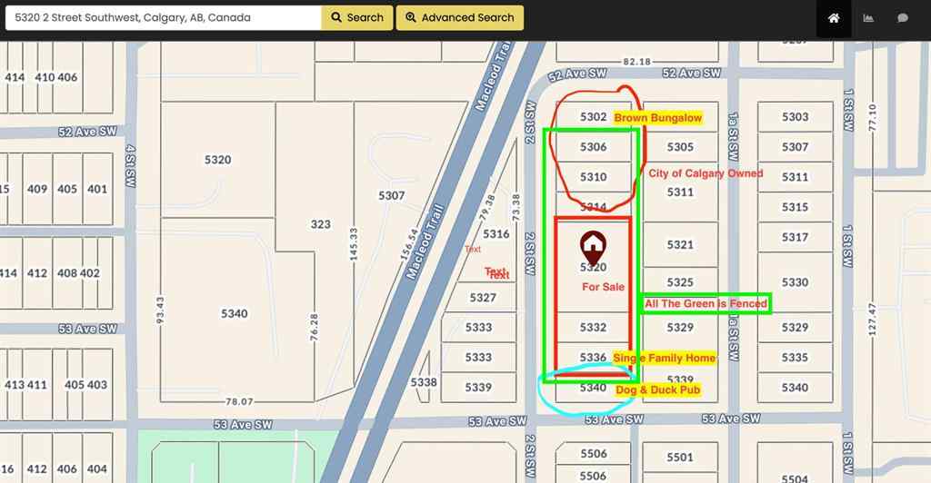 MLS® A2169770 - 5332 2 Street SW in Manchester Calgary, Land