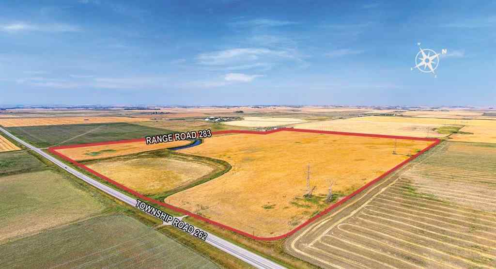 MLS® A2170858 - Township Road 262 Range Road 283   in NONE Rural Rocky View County, Land