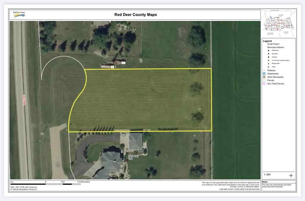 MLS® A2173920 -  C & E Trail   in NONE Rural Red Deer County, Land