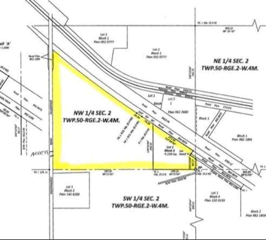 MLS® A2177275 - Lot 1 Block 3 & PT NW 2-50-2-W4   in NONE Rural Vermilion River, County of, Commercial