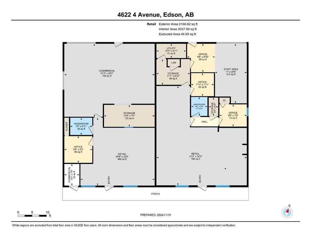 MLS® A2179613 - 4618-4622 4 Avenue  in NONE Edson, Commercial
