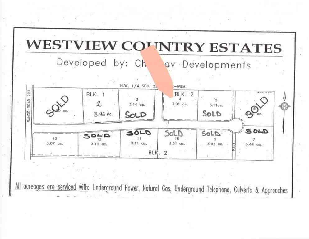 MLS® A2179894 -  223 Range  in NONE Rural Northern Lights, County of, Land