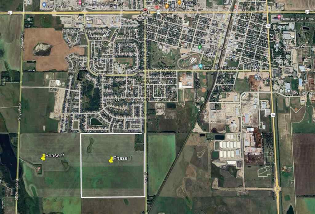 MLS® A2180532 - 6002 57 Avenue  in NONE Olds, Land