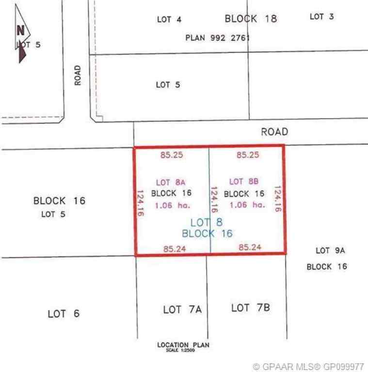 MLS® A2180974 - Unit #Lot 8A 9415 144 Avenue  in Crossroads South Rural Grande Prairie No. 1, County of, Land