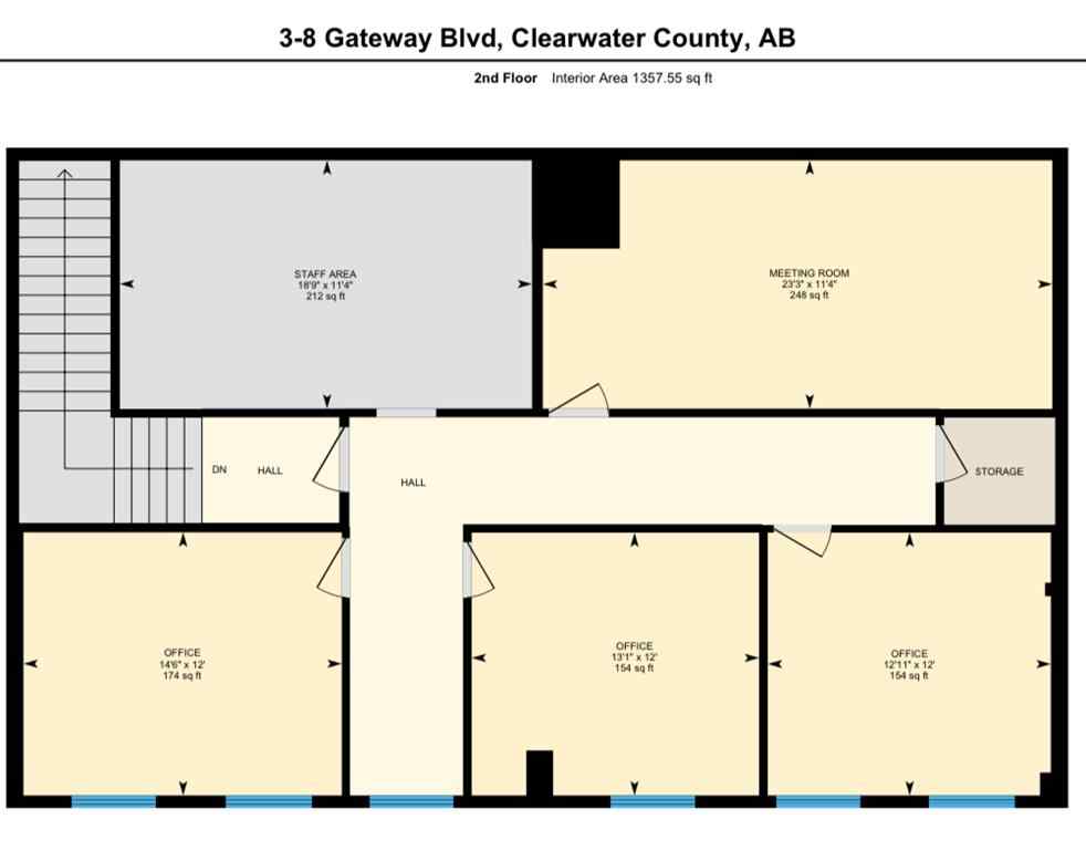 MLS® A2181202 - Unit #3 8 Gateway Boulevard  in Gateway Industrial Park Rural Clearwater County, Commercial