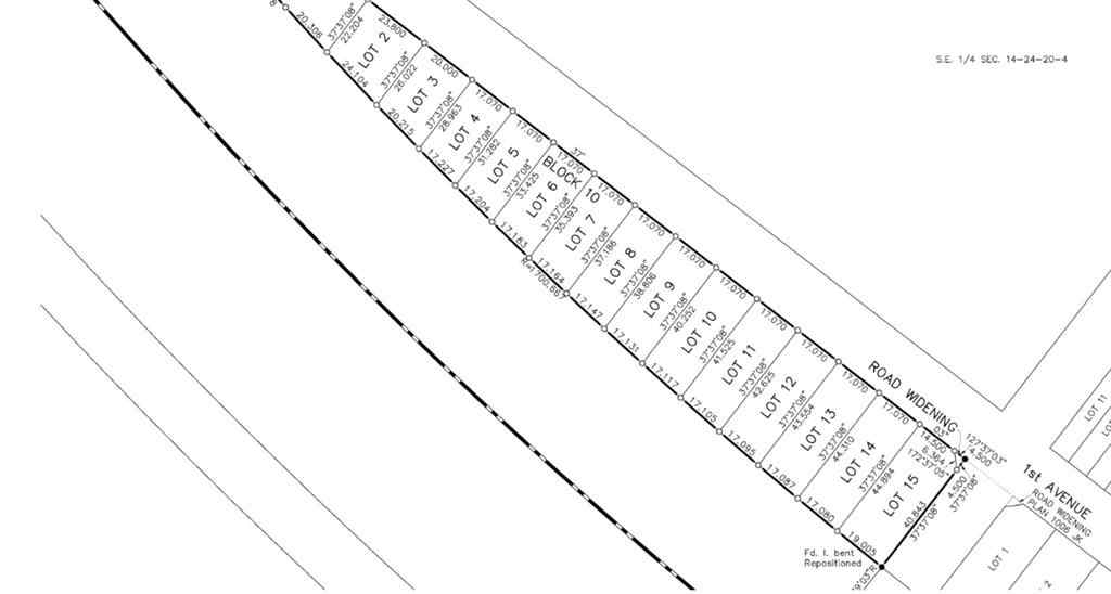 MLS® A2181534 - 255 1 Avenue W in NONE Hussar, Land
