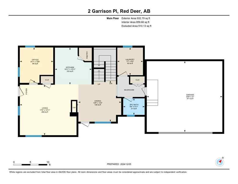 MLS® A2182515 - 2 Garrison Place  in Garden Heights Red Deer, Residential