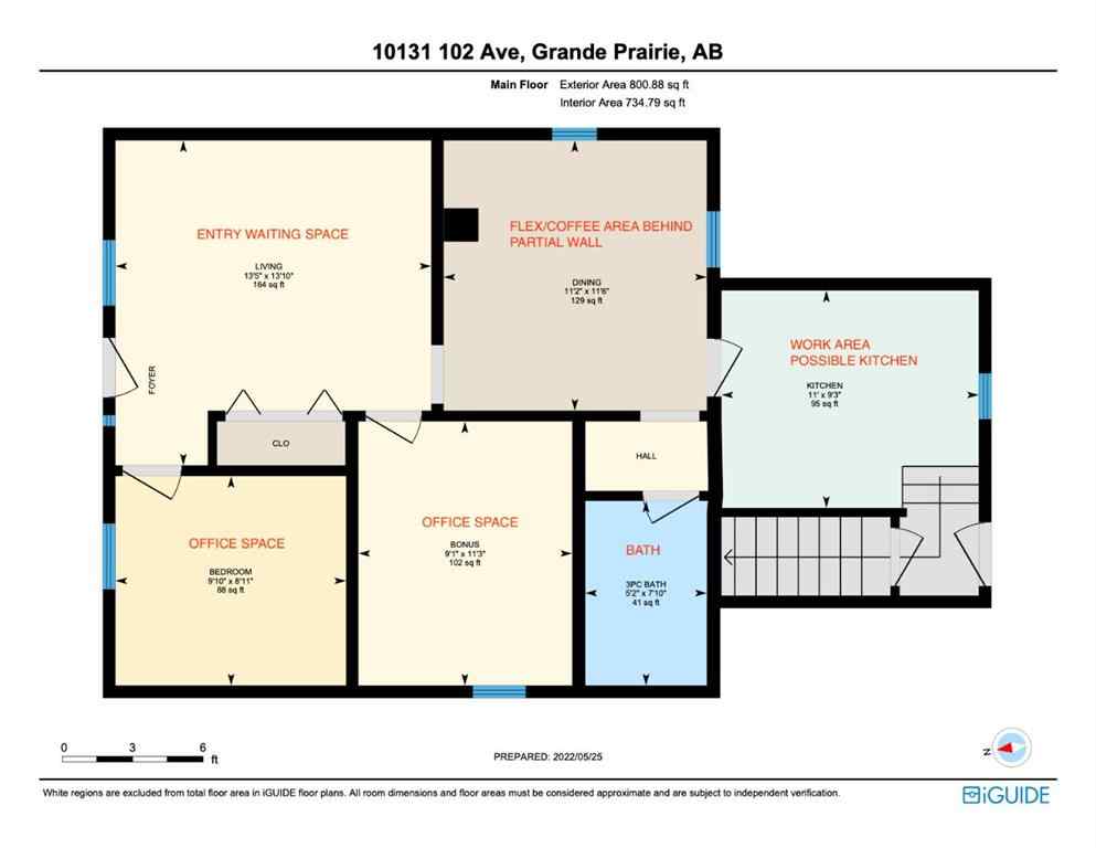 MLS® A2182522 - 10131 102 Avenue  in Central Business District Grande Prairie, Commercial