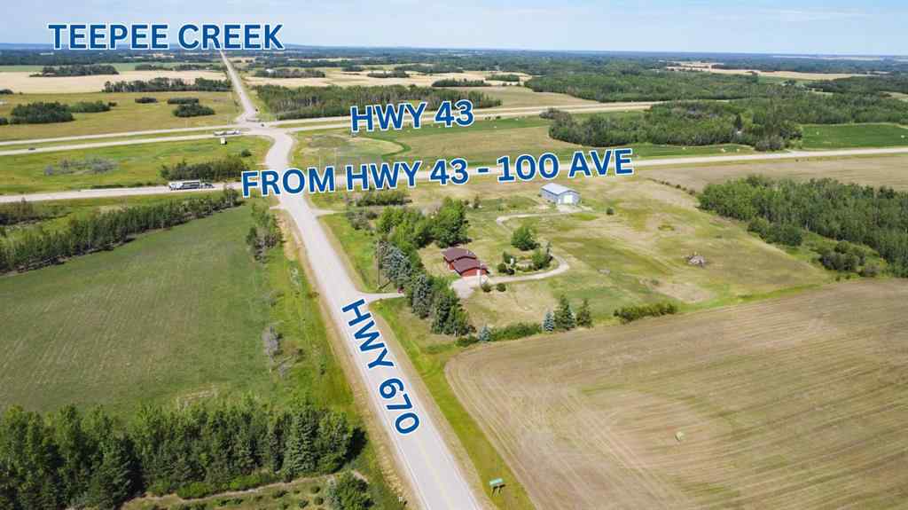 MLS® A2182683 - 721071 Highway 670   in N/A Bezanson, Residential
