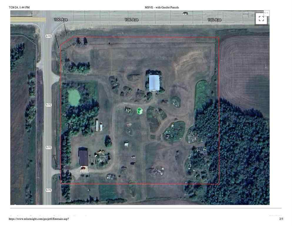 MLS® A2182683 - 721071 Highway 670   in N/A Bezanson, Residential