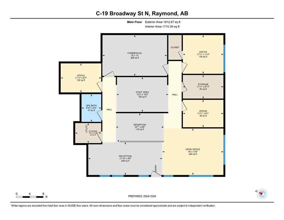 MLS® A2184291 - 19 Broadway  N in NONE Raymond, Commercial