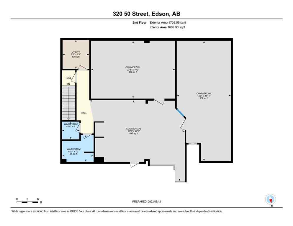 MLS® A2184808 - 320 50 Street  in Edson Edson, Commercial
