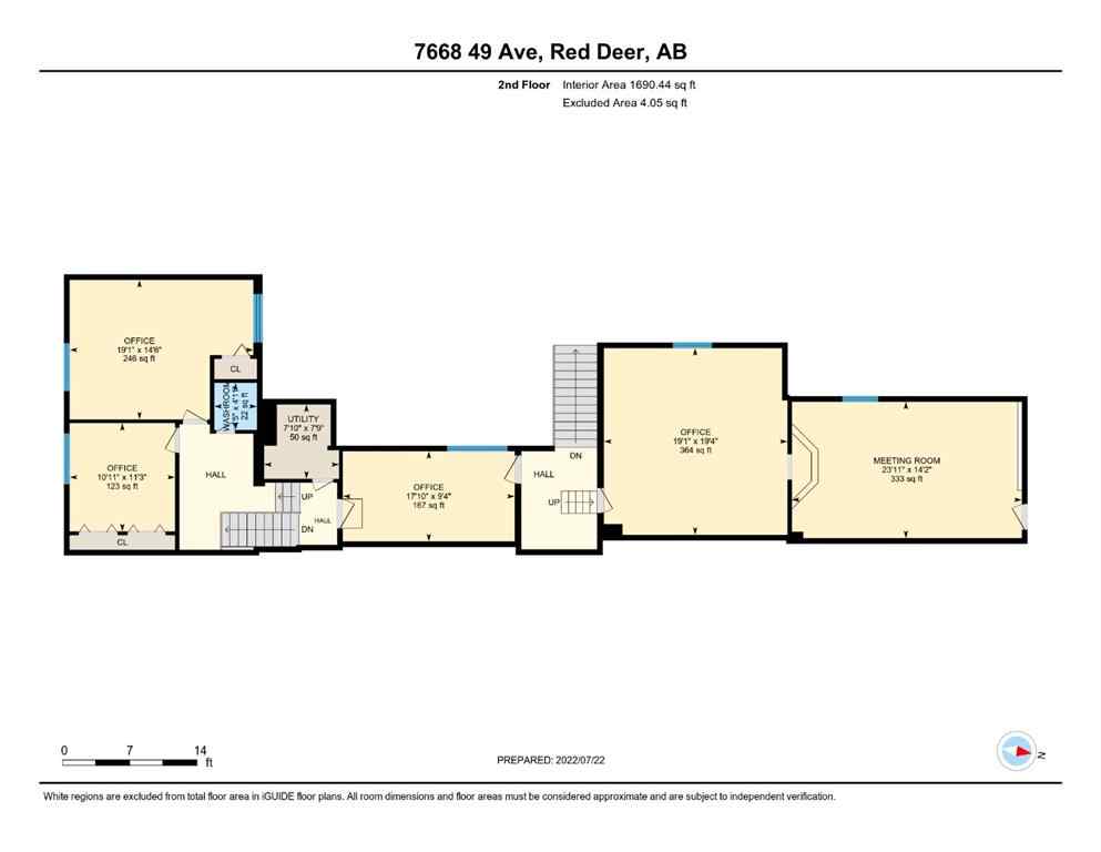 MLS® A2185333 - 7668 49 Avenue  in Northlands Industrial Park Red Deer, Commercial