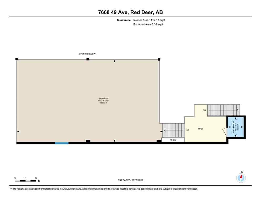 MLS® A2185333 - 7668 49 Avenue  in Northlands Industrial Park Red Deer, Commercial