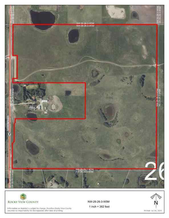 MLS® A2186295 - 264212 Lochend Road NW in NONE Rural Rocky View County, Land