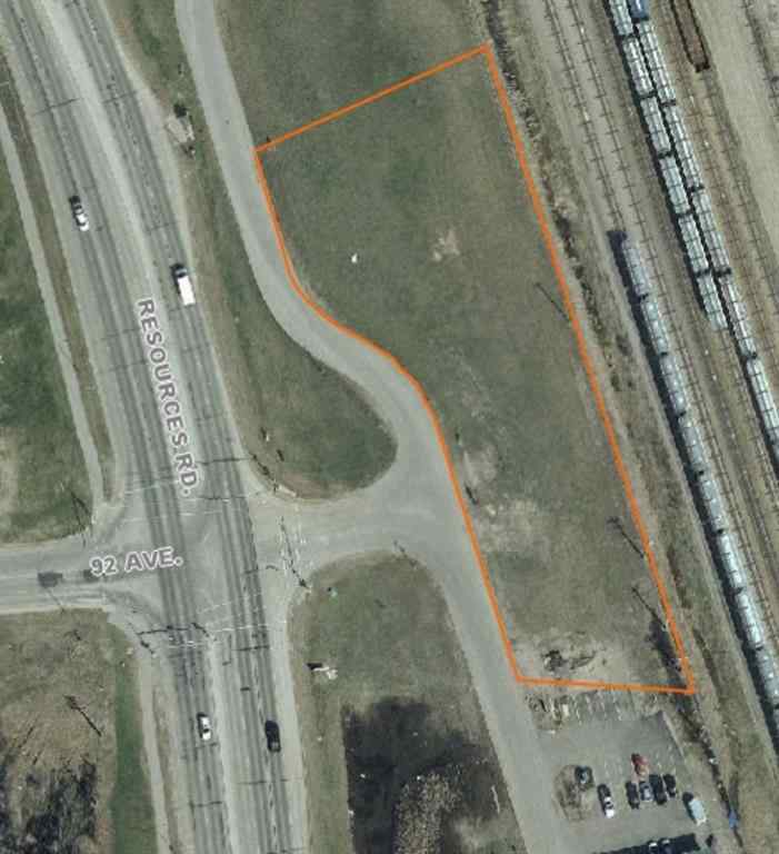 MLS® A2186387 - Unit #9 9205 Resources Road  in Railtown Grande Prairie, Land