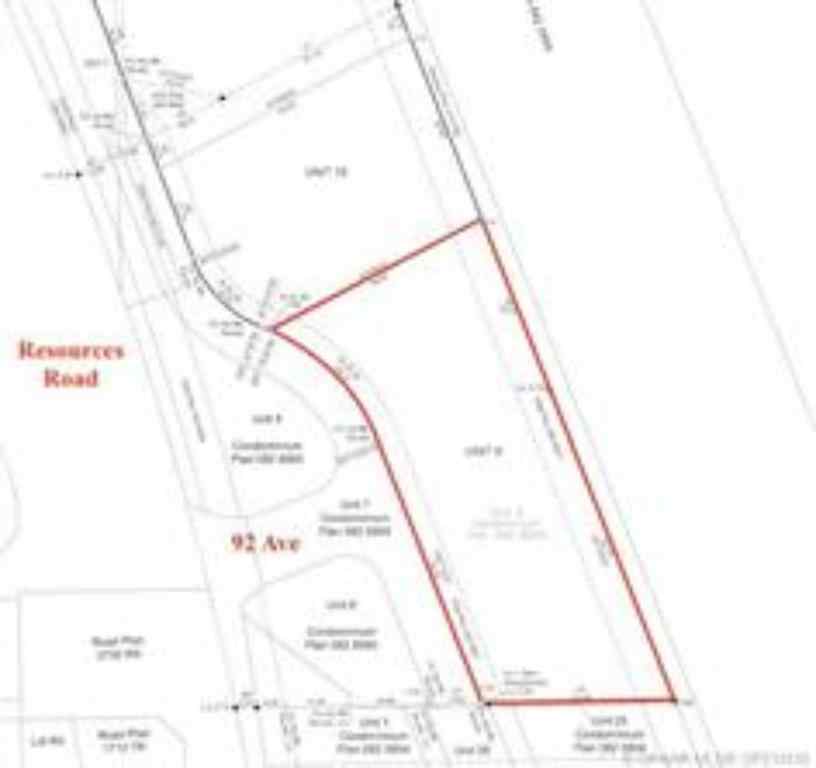 MLS® A2186387 - Unit #9 9205 Resources Road  in Railtown Grande Prairie, Land