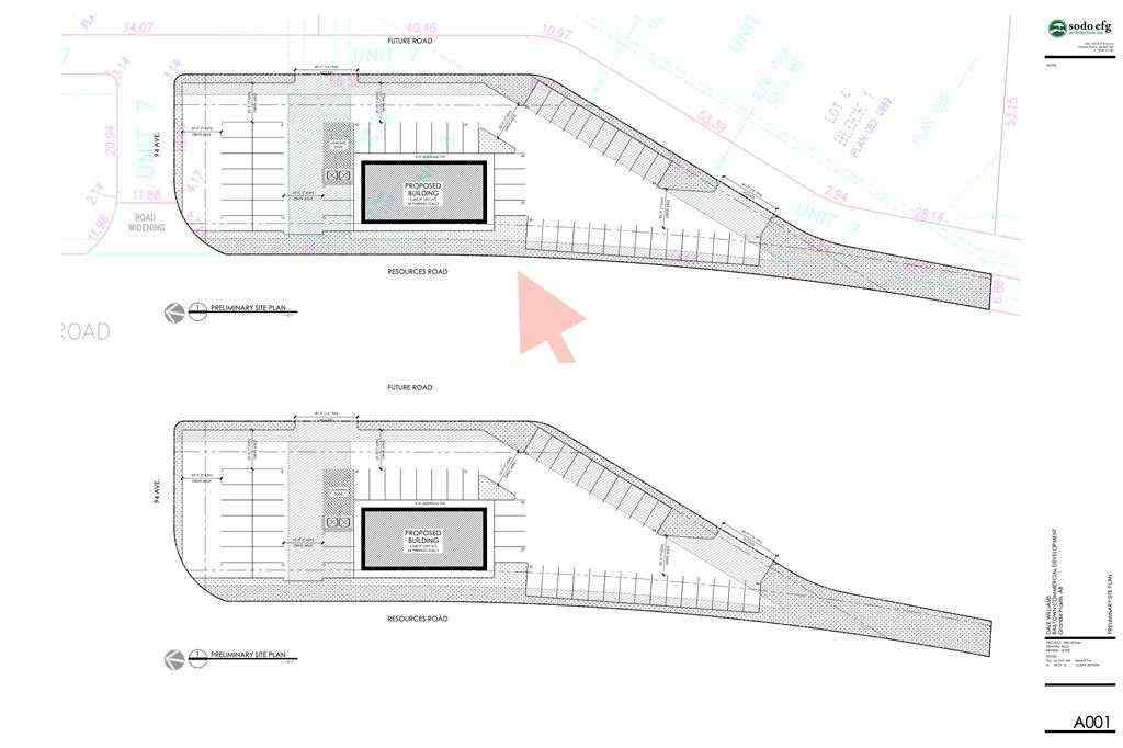 MLS® A2186391 - Unit #3 9305 Resources Road  in Railtown Grande Prairie, Land