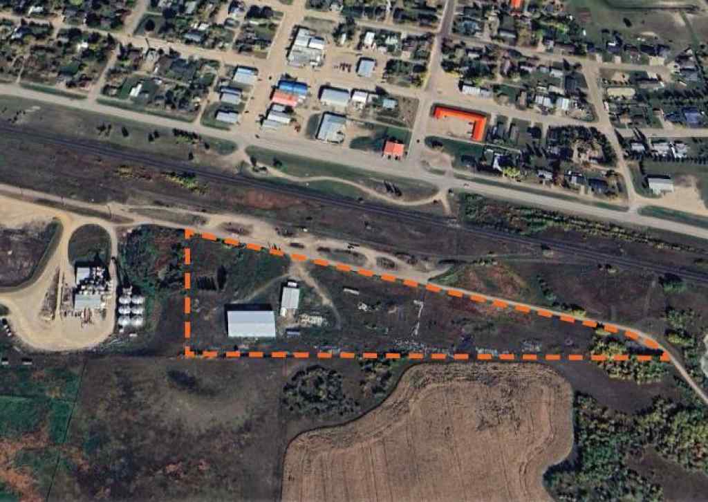 MLS® A2187107 - 4931 48 Avenue  in Irma Irma, Commercial