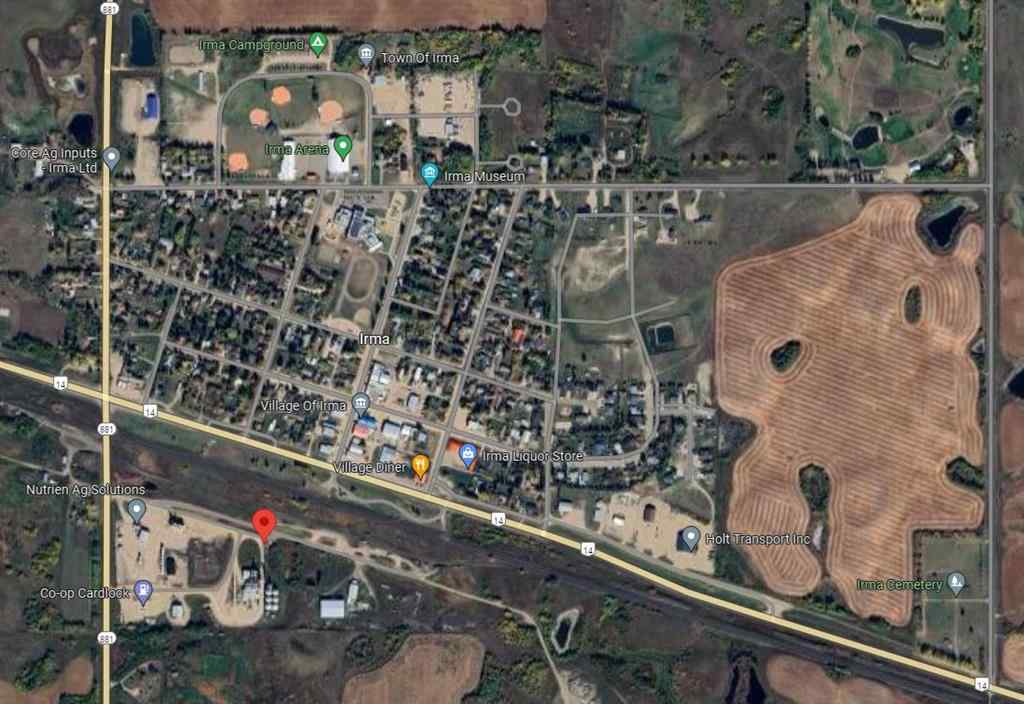 MLS® A2187107 - 4931 48 Avenue  in Irma Irma, Commercial