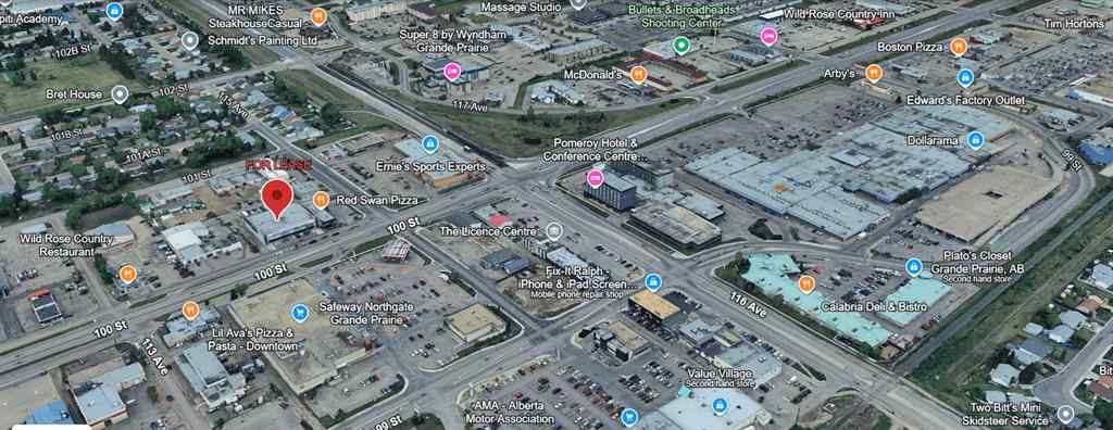MLS® A2187382 - Unit #B 11402 100 Street  in Avondale Grande Prairie, Commercial