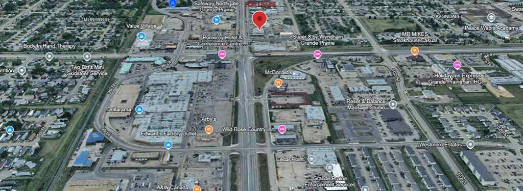 MLS® A2187382 - Unit #B 11402 100 Street  in Avondale Grande Prairie, Commercial